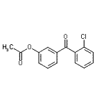 CAS#: 890099-51-1, 3-(2-Chlorobenzoyl)phenyl acetate