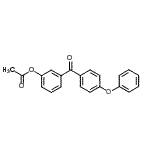 CAS#: 890099-75-9, 3-(4-Phenoxybenzoyl)phenyl acetate