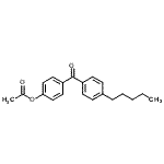 CAS#: 890099-76-0, 4-(4-Pentylbenzoyl)phenyl acetate
