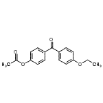 CAS#: 890099-83-9, 4-(4-Ethoxybenzoyl)phenyl acetate