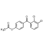 CAS#: 890100-07-9, 4-(2,3-Dichlorobenzoyl)phenyl acetate