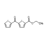CAS#: 890100-51-3, Ethyl 5-(2-thienylcarbonyl)-2-thiophenecarboxylate