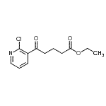 CAS#: 890100-55-7, Ethyl 5-(2-chloro-3-pyridinyl)-5-oxopentanoate