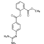 CAS#: 89022-11-7, 2'-Carbomethoxyphenyl 4-Guanidinobenzoate