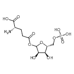 CAS#: 89026-42-6, (2S)-2-Amino-5-({(3R,4S,5R)-3,4-dihydroxy-5-[(phosphonooxy)methyl]tetrahydro-2-furanyl}oxy)-5-oxopentanoic acid