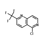 CAS#: 890301-88-9, 5-Chloro-2-(trifluoromethyl)-1,6-naphthyridine