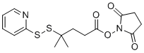 CAS#: 890409-85-5, 2,5-dioxopyrrolidin-1-yl 4-methyl-4-(pyridin-2-yldisulfanyl)pentanoate
