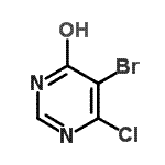 CAS#: 89089-19-0, 5-Bromo-6-chloro-4(1H)-pyrimidinone