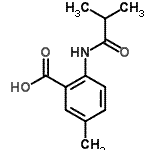 CAS#: 890982-57-7, 2-(Isobutyrylamino)-5-methylbenzoic acid