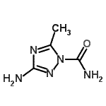 CAS#: 89125-16-6, 3-Amino-5-methyl-1H-1,2,4-triazole-1-carboxamide
