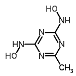 CAS 登录号：89125-20-2， N-[4-(羟基氨基)-6-甲基-1,3,5-三嗪-2-基]羟胺