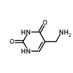 CAS 登录号：89179-86-2， 5-(氨基甲基)-2,4(1H,3H)-嘧啶二酮