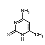 CAS 登录号：89180-08-5， 4-氨基-6-甲基-2(1H)-嘧啶硫酮