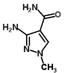 CAS#: 89181-79-3, 3-Amino-1-methyl-1H-pyrazole-4-carboxamide