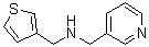 CAS#: 892592-60-8, 1-(3-Pyridinyl)-N-(3-thienylmethyl)methanamine