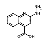 CAS#: 89267-29-8, 2-Hydrazino-4-quinolinecarboxylic acid