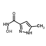 CAS#: 89270-44-0, N-Hydroxy-5-methyl-1H-pyrazole-3-carboxamide