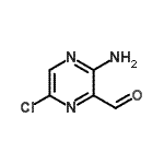 CAS#: 89284-26-4, 3-Amino-6-chloro-2-pyrazinecarbaldehyde