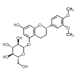 CAS#: 89289-91-8, [(S)-2-(3,4-Dimethoxyphenyl)-3,4-Dihydro-7-Hydroxy-2H-1-Benzopyran-5-Yl]beta-D-Glucopyranoside