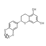 CAS 登录号：89289-92-9， (2S)-2-(3,4-二甲氧基苯基)-5,7-色满二醇