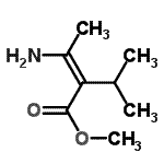 CAS#: 893055-14-6, Methyl (2Z)-3-amino-2-isopropyl-2-butenoate