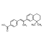 CAS#: 89315-18-4, 4-[(1E)-2-(8,8-Dimethyl-5,6,7,8-tetrahydro-2-naphthalenyl)-1-propen-1-yl]benzoic acid
