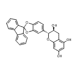 CAS#: 89329-10-2, (2R,3S)-2-(Spiro[1,3-benzodioxole-2,9'-fluoren]-5-yl)-3,5,7-chromanetriol