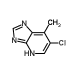 CAS#: 893566-44-4, 6-Chloro-7-methyl-1H-imidazo[4,5-b]pyridine