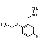 CAS#: 893581-54-9, 1-(5-Bromo-2-ethoxyphenyl)-N-methylmethanamine