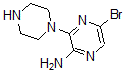 CAS#: 893611-67-1, 5-Bromo-3-(1-Piperazinyl)-2-Pyrazinamine