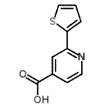 CAS#: 893723-57-4, 2-(2-Thienyl)isonicotinic acid