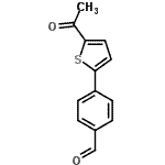 CAS#: 893735-36-9, 4-(5-Acetyl-2-thienyl)benzaldehyde