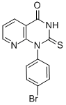 CAS 登录号：89374-60-7， 1-(4-溴苯基)-2-硫代-1,2,3,4-四氢吡啶并[2,3-d]嘧啶-4-酮