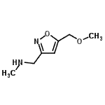 CAS#: 893749-33-2, 1-[5-(Methoxymethyl)-1,2-oxazol-3-yl]-N-methylmethanamine