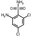 CAS 登录号：89380-17-6， 2-氨基-4,6-二氯苯磺酰胺
