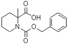 CAS 登录号：89391-18-4， 1-[(苄氧基)羰基]-2-甲基-2-哌啶羧酸