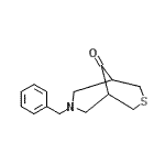 CAS#: 89398-04-9, 7-Benzyl-3-thia-7-azabicyclo[3.3.1]nonan-9-one