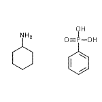 CAS#: 89401-22-9, Phenylphosphonic acid - cyclohexanamine (1:1)