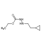 CAS#: 894101-40-7, Ethyl 2-(2-cyclopropylethyl)hydrazinecarboxylate