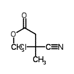 CAS#: 89415-74-7, Methyl 3-chloro-3-cyanobutanoate