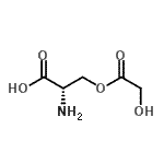 CAS 登录号：89417-63-0， O-羟基乙酰基-L-丝氨酸
