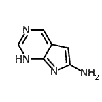 CAS#: 89418-03-1, 1H-Pyrrolo[2,3-d]pyrimidin-6-amine