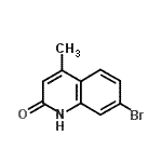CAS#: 89446-51-5, 7-Bromo-4-methyl-2(1H)-quinolinone