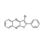 CAS#: 89455-16-3, 3-Bromo-2-phenylfuro[2,3-b]quinoxaline