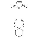 CAS#: 89458-63-9, 2,5-Furandione - 7,12-dioxaspiro[5.6]dodeca-8,10-diene (1:1)