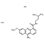 CAS#: 89459-16-5, 9-Amino-N-[2-(dimethylamino)ethyl]-6-methoxy-4-acridinecarboxamide dihydrochloride