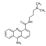 CAS 登录号：89459-44-9， 9-氨基-N-[3-(二甲基氨基)丙基]-4-吖啶甲酰胺