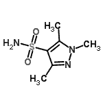 CAS#: 89532-07-0, 1,3,5-Trimethyl-1H-pyrazole-4-sulfonamide