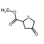 CAS#: 89533-78-8, Methyl 4-oxotetrahydro-2-thiophenecarboxylate