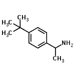 CAS#: 89538-65-8, 1-[4-(2-Methyl-2-propanyl)phenyl]ethanamine